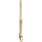Ekena Millwork Saratoga Rough Sawn Timber Gable Bracket, Douglas Fir, 96"W x 40"H x 2"D x 4"F, 10/12 Pitch GBW096X40X0204SAR00RDF - alternate 5